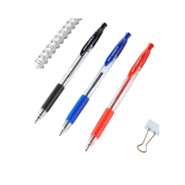 Baoke Ball Pen 0.7mm B53 (12 Piece) – Smooth Writing Blue and Black Ink Ballpoint Pens