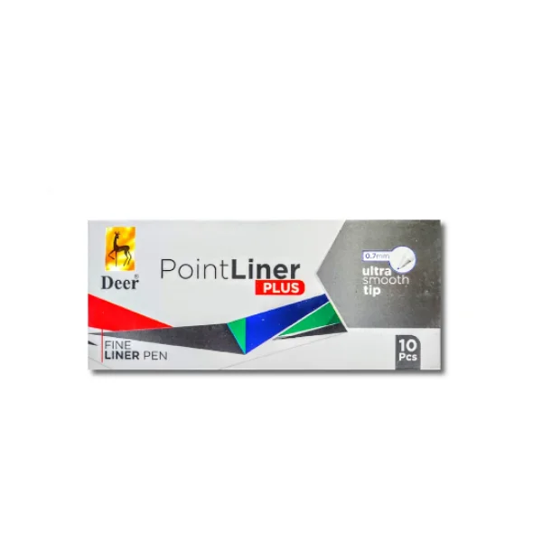 DEER Point Liner Plus – Precise Fine Tip Pen for Smooth Writing