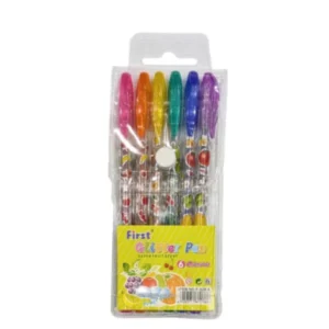 Glitter Pen 6 Colour – Bright & Sparkling Gel Pens for Creative Writing
