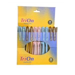 TriOn Ink Pen 1 Pcs – Smooth Writing Pen for School, Office & Daily Use