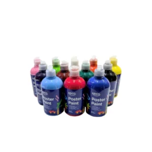 KIDCO poster paint 500ml multicolour bottle bright school art paint for students and drawing Pakistan