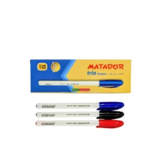 MATADOR Trio Ball Pen – Smooth Ink Ballpoint Pen for Daily Writing