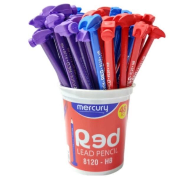 **1. Alt Text:** Mercury Red Lead Pencil – Multicolour Graphite Pencil for Smooth Writing & Drawing **2. Caption:** Mercury Red Lead Pencil – Durable Multicolour Pencils for School, Office & Art Use **3. Description:** The **Mercury Red Pencil Lead (Multicolour)** offers smooth, consistent writing and drawing performance. With a vibrant multicolour design, these pencils are perfect for students, artists, and professionals for schoolwork, office tasks, or creative projects. **4. Short Description:** Mercury Red Lead Pencil – Smooth, durable, and vibrant multicolour pencil for school, office, and art use. **5. Long Description & Features:** The **Mercury Red Pencil Lead Multicolour** combines quality graphite with a colourful design for an enjoyable writing and drawing experience. Each pencil provides sharp, clean lines and long-lasting durability. Ideal for classrooms, offices, and artistic activities, these pencils ensure consistent performance while adding a fun, vibrant touch to everyday writing and creativity. **Features:** * Smooth, high-quality graphite for clean writing and drawing * Multicolour body design for a fun and vibrant look * Durable and easy-to-sharpen for long-lasting use * Ideal for school, office, and art projects * Comfortable to hold for extended writing or drawing sessions **6. Meta Title:** Mercury Red Pencil Lead Multicolour – Smooth & Durable Pencil for School, Office & Art **7. Meta Description:** Buy Mercury Red Pencil Lead Multicolour online – smooth, vibrant, and durable pencils perfect for school, office, and creative art projects.