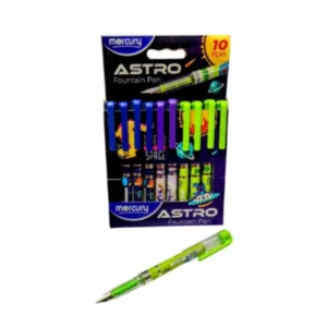 Mercury Ink Pen ASTRO 1Pcs – Smooth Writing Ball Pen for School & Office