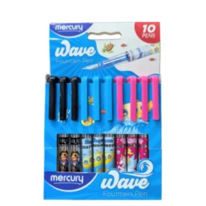 Mercury Ink Pen WAVE 1Pcs smooth writing ball pen for school and office Pakistan
