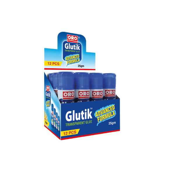 ORO glutik large transparent glue stick 25g strong clear adhesive for school crafts and DIY projects Pakistan
