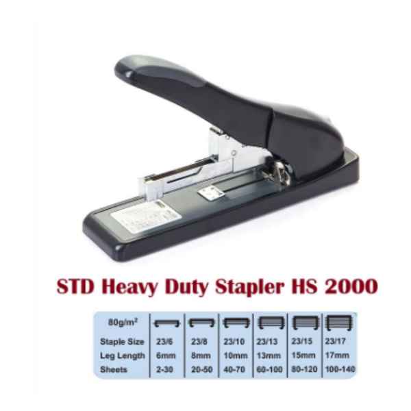 <h2>STD Heavy Duty Stapler HS2000 – Durable Stapler</h2>