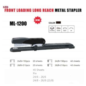 OPAL 12M24 Heavy Duty Stapler – High-Capacity Metal Stapler for Office & School