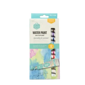 Keep Smiling Water Paint 12ml set – smooth and vibrant watercolours for art projects