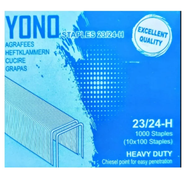 YONO Stapler Pin 23/24 Ultra Heavy Duty 24mm Staples