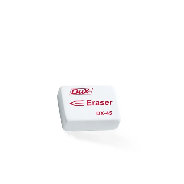 Dux eraser D-45 soft white pencil eraser for school and office use clean erasing Pakistan