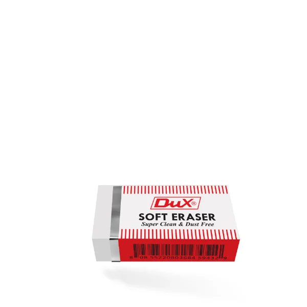 Dux pencil eraser 60 pcs pack best quality soft school erasers for students stationery use Pakistan