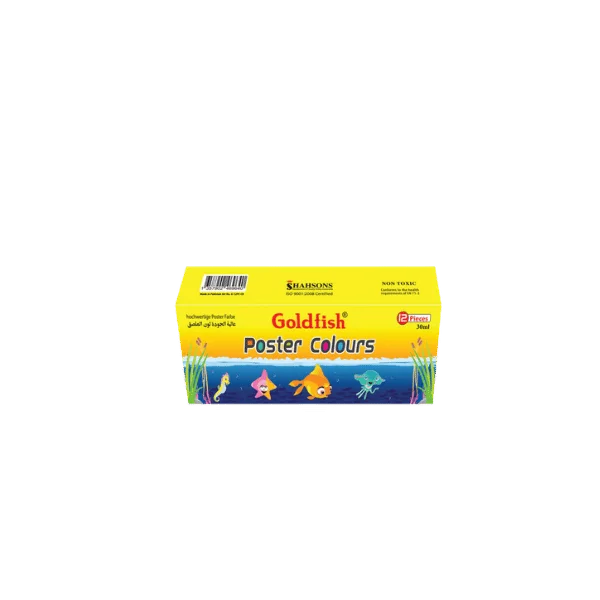 <h2>Goldfish Poster Colors 30ml 12 Pcs – Bright Paint Set</h2>