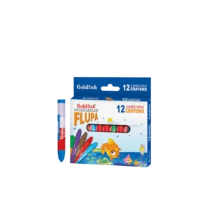 Goldfish Wax Crayon Jumbo Color Pack Of 12