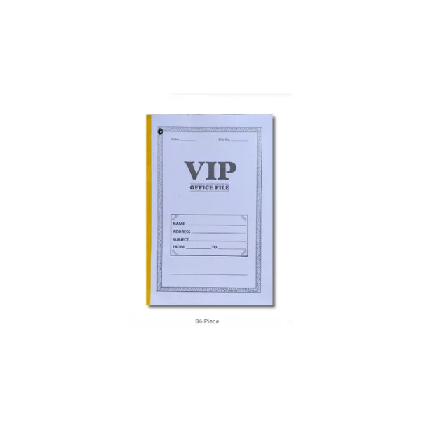 VIP classic koka file with tape reinforcement office stationery bulk Lahore