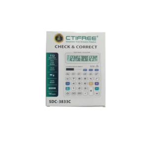 Ctifree Calculator SDC-3833C