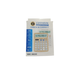 Gittzen Calculator SDC-3822C