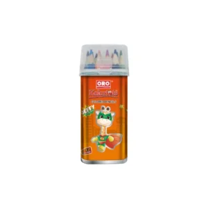 KOLORTOTS Tin Jar of 12 Color Pencils (Half Size)