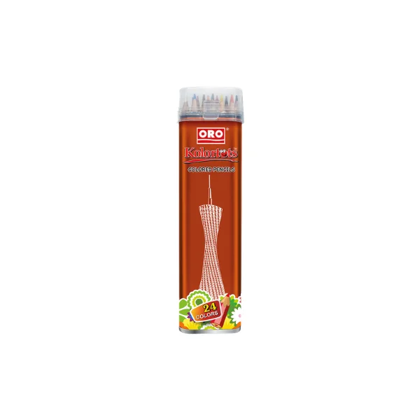 ORO Kolortots Pack of 12 Color Pencils