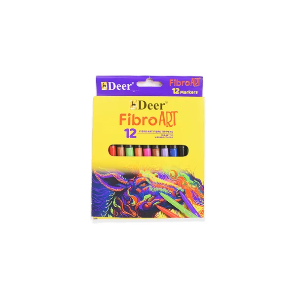 <h2>Deer Fibro Art Color Markers – 12 Colors Box</h2>