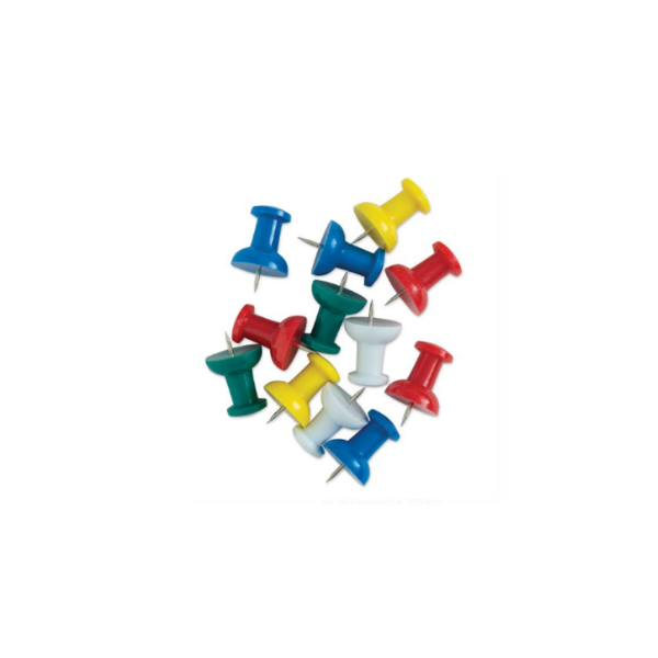 <h2>Colorful Push Pins – Decorative Notice Board Office Pins</h2>