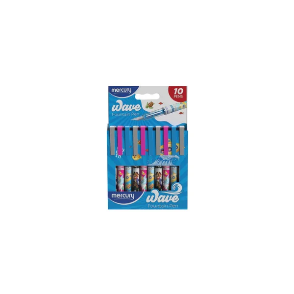 Mercury WAVE Fountain Pen smooth writing ink pen for students Pakistan