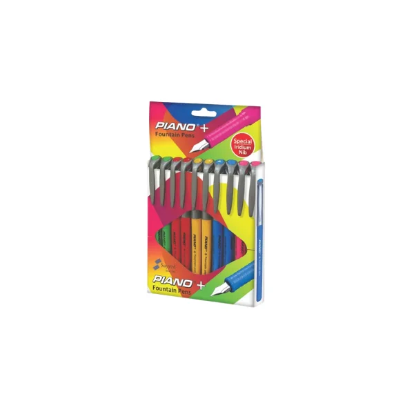 <h2>Piano Plus Fountain Pens – Pack of 10 Pcs</h2>