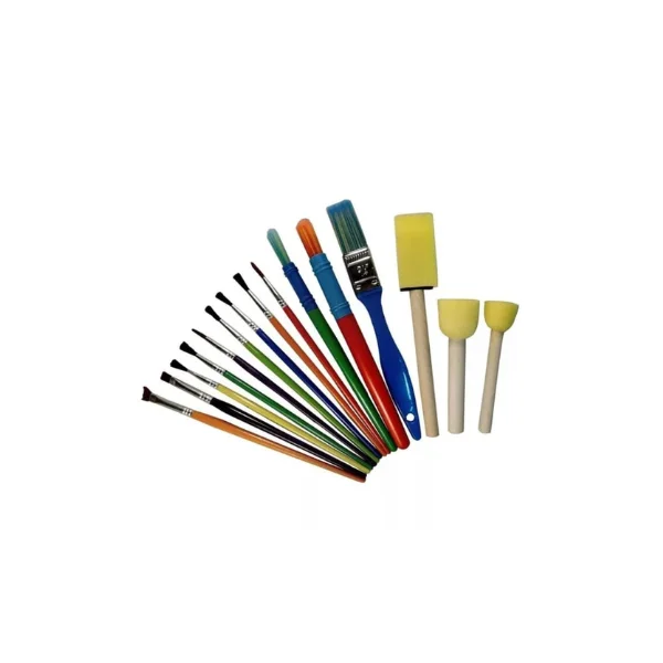 <h2>Keep Smiling Washable Paint Brushes – 15 Pcs Set</h2>