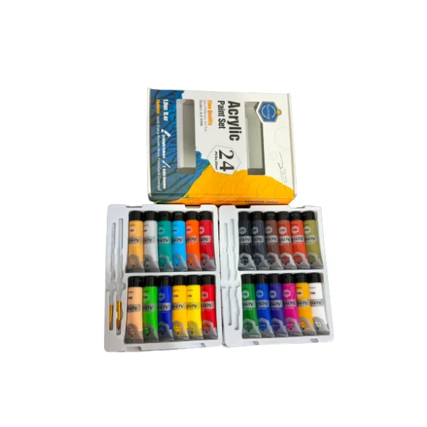 <h2>Acrylic Paint Set – 24 Colours 30ml Art Painting Supplies</h2>