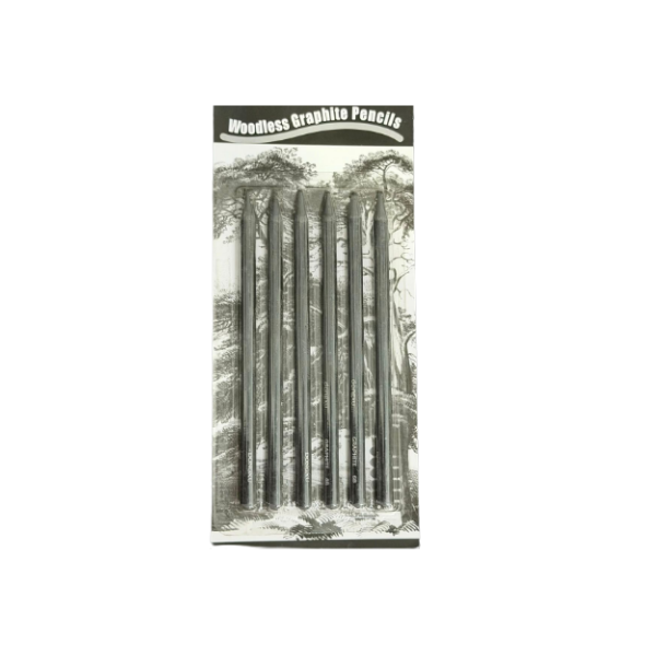 <h2>Dongxu Woodless Graphite Pencils – 6 Pcs Art Set</h2>