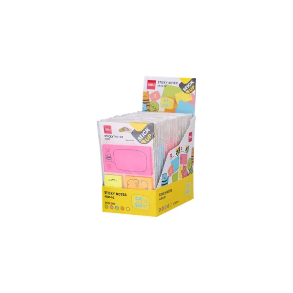 <h2>Deli EA55502 Sticky Notes Set – 50 Sheets</h2>