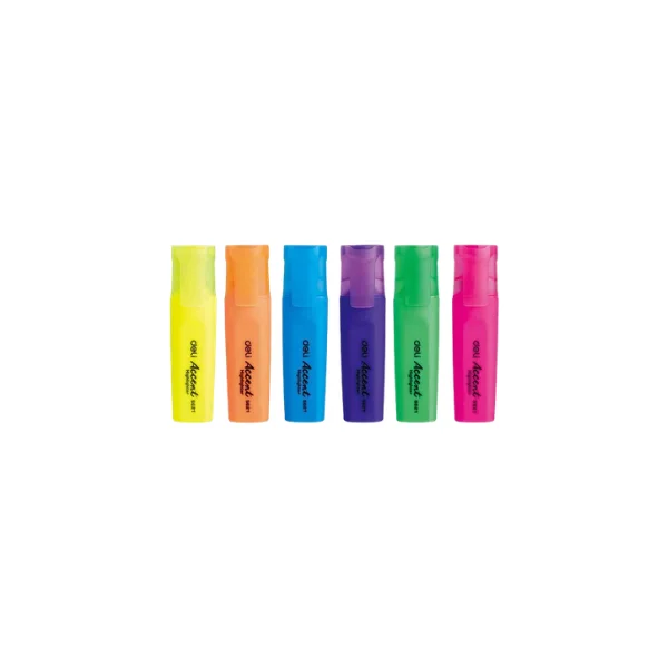 <h2>Deli S621 Highlighter Chisel Tip for School & Office</h2>