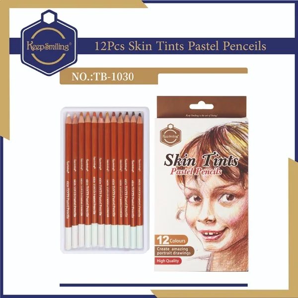 <h2>Keep Smiling Skin Tints Pastel Pencils 12 Colours</h2>