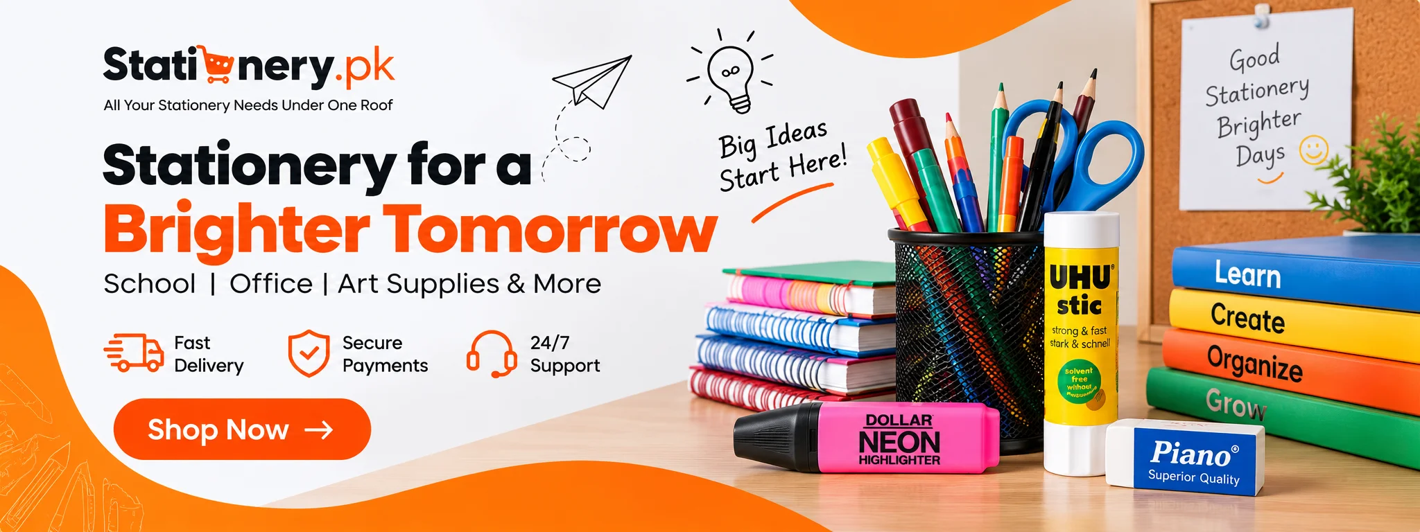 Stationery for a Brighter Tomorrow